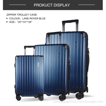 Travel style luggage bag set carry on suitcase